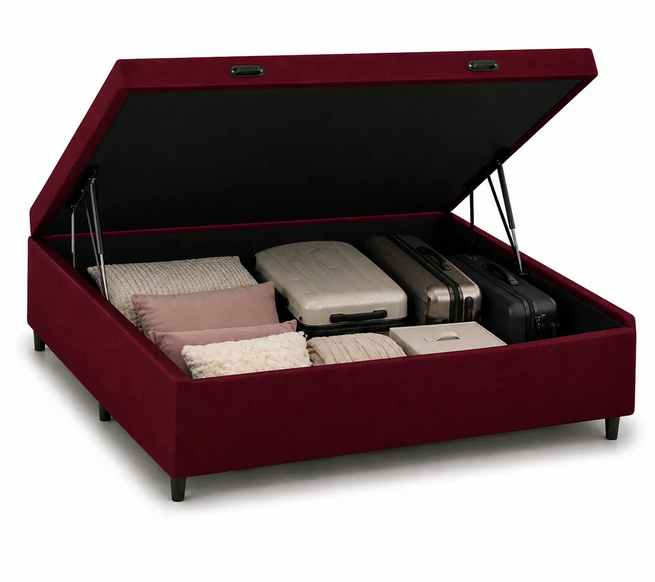 Cama Box Baú Viúva 128cm