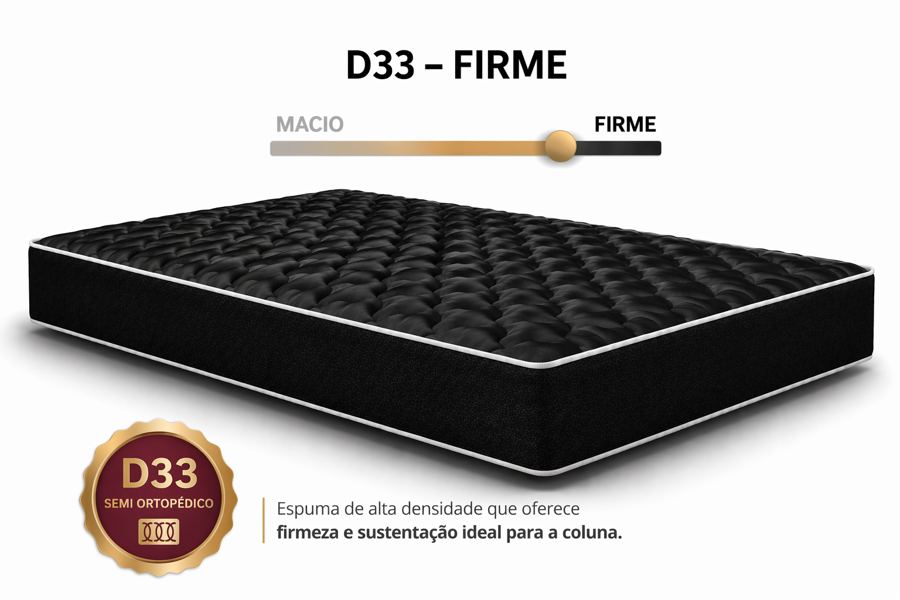 Kit Cama Box Baú + Colchão D33 King 1,98m - Preto foto 3